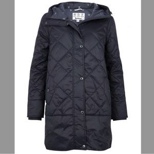 BARBOUR Tynemouth Quilted Jacket Navy sz 10